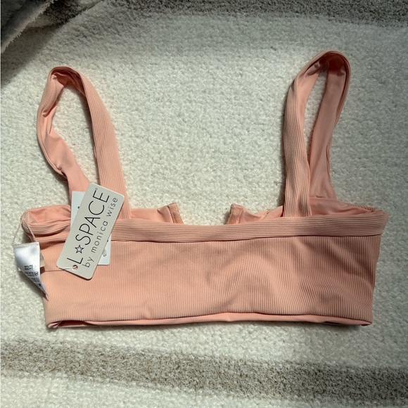 L*Space - Lee Lee Ribbed Bikini Top - Picture 4 of 5